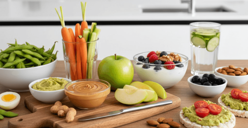 Snacks saludables que realmente funcionan